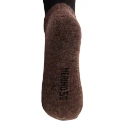 Helios Merino One 60, skistrømper, 2 par, brun