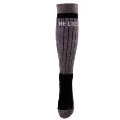 Helios Merino One 60, skistrømper, 2 par, sort