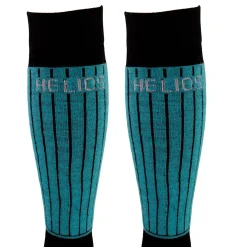 Helios Merino One 60, skistrømper, 2 par, lyseblå