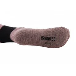 Helios Merino One 60, skistrømper, pink
