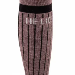 Helios Merino One 60, skistrømper, pink