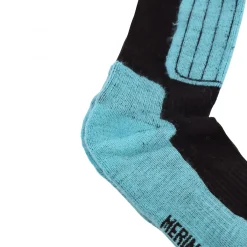 Helios Merino One 60, skistrømper, lyseblå