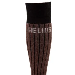 Helios Merino One 60, skistrømper, brun