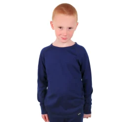 Helios Merino One, skiundertrøje, junior, navy