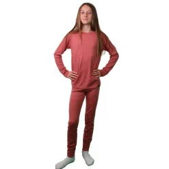 Helios Merino One, skiundertrøje, junior, lyserød