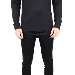 Helios Merino One, skiunderbukser, herre, sort