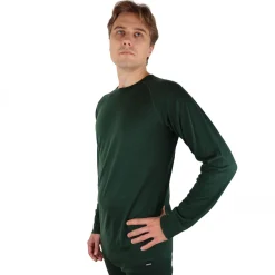 Helios Merino One, skiundertrøje, herre, mørkegrøn
