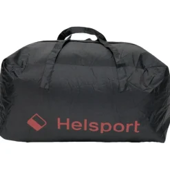 Helsport Pro Duffel 86L, Dark Shadow / Ruby Red, OS, taske, grå