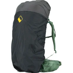 Helsport Trek Pro (M/L) Rain Cover, Dark Shadow / Sunset Yellow, OS, regnslag, grå