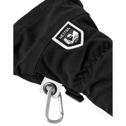 Hestra Army Leather Heli 3 finger skihandsker, sort