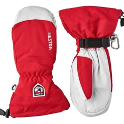 Hestra Army Leather Heli Ski, skiluffer, rød