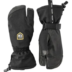 Hestra CZone Mountain, 3-finger skihandsker, sort