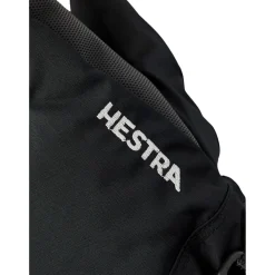 Hestra Gauntlet 3-finger skihandsker, junior, sort