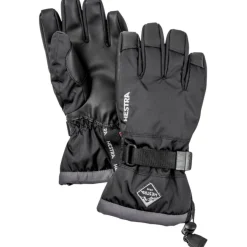 Hestra Gauntlet skihandsker, junior, sort