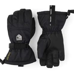 Hestra Gore-Tex Gauntlet skihandsker, junior, sort