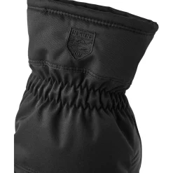Hestra Primaloft Leather, skiluffer, dame, sort