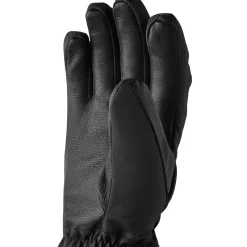 Hestra Primaloft Leather, skihandsker, dame, sort