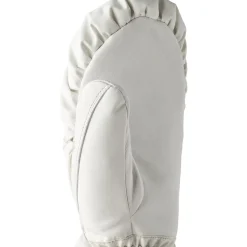 Hestra Primaloft Leather, skiluffer, dame, hvid