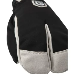 Hestra W.S. Wool Terry Split, handsker, sort