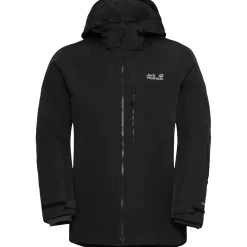 Jack Wolfskin Flowline 3in1, skijakke, herre, sort