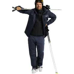 Jack Wolfskin Flowline 2L Ins skisæt, herre, mørkeblå