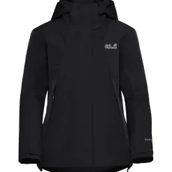 Jack Wolfskin Flowline 2L Ins, skijakke, dame, sort