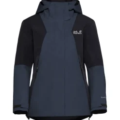 Jack Wolfskin Flowline 2L Ins, skijakke, dame, mørkeblå