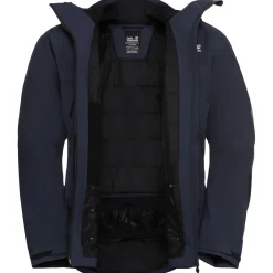 Jack Wolfskin Flowline Pro 2L Ins, skijakke, herre, mørkeblå