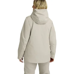Jack Wolfskin Flowline Pro 2L Ins, skijakke, dame, beige