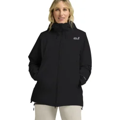 Jack Wolfskin Flowline Pro 2L Ins sæt, dame, sort