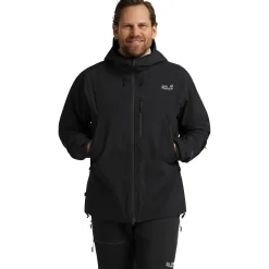 Jack Wolfskin Flowline Pro 2L Ins, skijakke, herre, sort