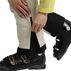 Jack Wolfskin Flowline Pro 2L Ins, skibukser, dame, beige