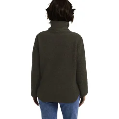Jack Wolfskin High Curl, fleecejakke, dame, mørkegrøn