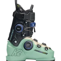 K2 Cortex Zonal 105 BOA, skistøvler, dame, sort/lyseblå