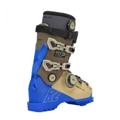 K2 Recon 140 BOA, skistøvler, herre, brun/blå