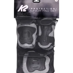 K2 Skates Pad Set, beskyttelsessæt, junior, grå