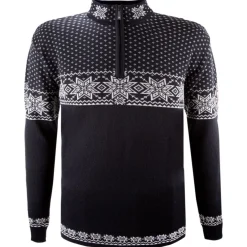 Kama Rune, merino sweater, herre, sort
