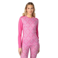 Kari Traa Iselin, skiundertrøje, dame, pink