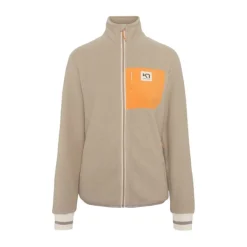 Kari Traa Rothe, fleecejakke, dame, beige