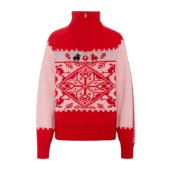Kari Traa Saga Knit, trøje, dame, rød