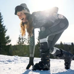 Kari Traa Smekker, skiundertrøje, dame, sort