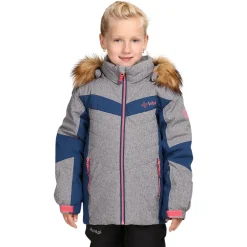 Kilpi Alisia, skijakke, junior, grå