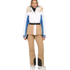 Kilpi Carrie/Elare skisæt, dame, hvid/beige