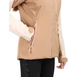 Kilpi Flip, skijakke, dame, beige