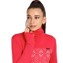 Kilpi Jannu, skiundertrøje, dame, lyserød/grå