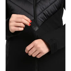 Kilpi Lin, skijakke, plus size, dame, sort
