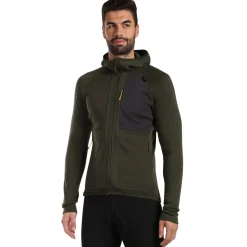 Kilpi Merini, sweater, herre, mørkegrøn