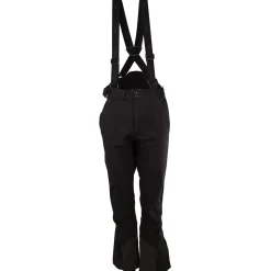 Kilpi Rhea, softshell skibukser, dame, sort