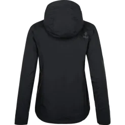 Kilpi Sonna-W, regnjakke, dame, plus size, sort