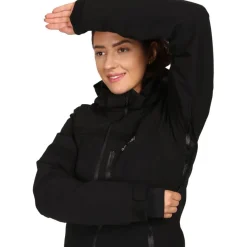 Kilpi Valera, skijakke, plus size, dame, sort